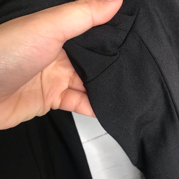 DVF Black Genesis Cropped Trousers Pants - Picture 6 of 7